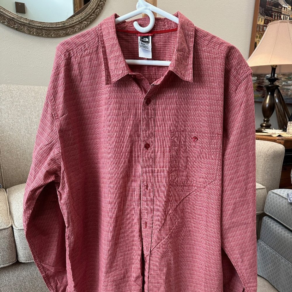 North Face Tekware Long Sleeve Button Down Shirt XXL